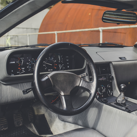 DeLorean Interior